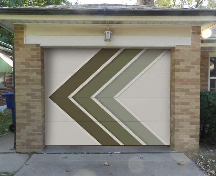 The Louis garage door kit.