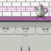 SL Medium Violet Argyle In A Room