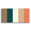 TweetPin12Share12 Shares Subway Color Block Salmon & Beige