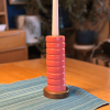Candlesticks Flamingo Pink