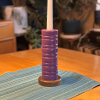 Candlesticks Purple
