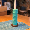 Candlesticks Teal