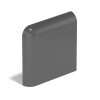 10 2×2 Corner Bullnose Chalkboard