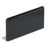 18 3×6 Bullnose Corner Left Matte Black