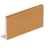19 3×6 Bullnose Corner Right Mustard