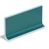 TweetPinShare0 Shares 20 3×6 Flat Top Cove Base Electric Blue