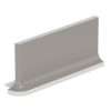 21 3×6 Flat Top Cove Base Corner Left Architectural Gray
