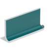 TweetPinShare0 Shares 22 3×6 Flat Top Cove Base Corner Right Electric Blue