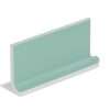 22 3×6 Flat Top Cove Base Corner Right Spa