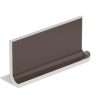 22 3×6 Flat Top Cove Base Corner Right Matte Artisan Brown