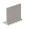 27 4.25×4.25 Flat Top Cove Base Architectural Gray