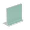 27 4.25×4.25 Flat Top Cove Base Spa