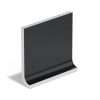 27 4.25×4.25 Flat Top Cove Base Matte Black