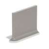 28 4.25×4.25 Flat Top Cove Base Corner Left Architectural Gray