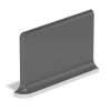 31 4.25×6 Sanitary Cove Base Corner Left Chalkboard