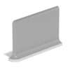 TweetPinShare0 Shares 31 4.25×6 Sanitary Cove Base Corner Left Desert Gray