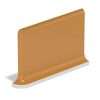 31 4.25×6 Sanitary Cove Base Corner Left Mustard