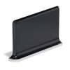 31 4.25×6 Sanitary Cove Base Corner Left Matte Black