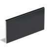 34 4.25×8.5625 Bullnose (8) Matte Black
