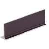 35 4.25×12.875 Flat Top Cove Base Matte Plum Crazy