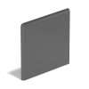 36 6×6 Corner Bullnose Chalkboard
