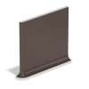 39 6×6 Flat Top Cove Base Left Matte Artisan Brown
