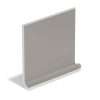 40 6×6 Flat Top Cove Base Right Architectural Gray