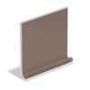 40 6×6 Flat Top Cove Base Right Matte Elemental Tan