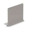 42 6×6 Sanitary Cove Base Left Architectural Gray