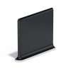 42 6×6 Sanitary Cove Base Left Matte Black