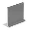 TweetPinShare0 Shares 43 6×6 Sanitary Cove Base Right Matte Suede Gray