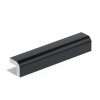 45 Radius Quarter Round Matte Black