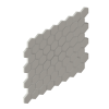 48 1.5 Hexagon Mosaic Architectural Gray