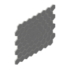 48 1.5 Hexagon Mosaic Chalkboard