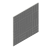 51 Basketweave 1×3 Mosaic Chalkboard