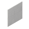 TweetPinShare0 Shares 51 Basketweave 1×3 Mosaic Desert Gray