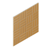 51 Basketweave 1×3 Mosaic Mustard