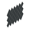 55 Harlequin Mosaic Matte Black