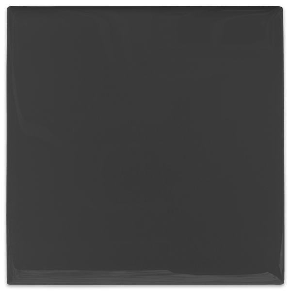 Matte Black Ceramic Wall Tile