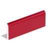 15 2.125×8 Radius Bullnose (8) Matte Currant 02
