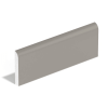 15 2.125×8 Radius Bullnose (8) Architectural Gray 02