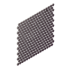 50 Penny Round Mosaic Plum Crazy